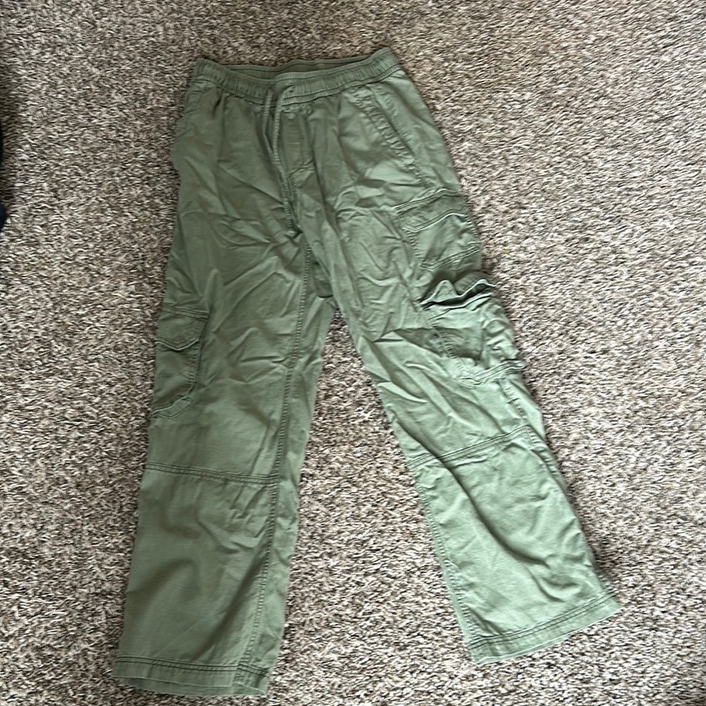 Olive Green Cargo Pants
